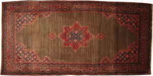 Alfombra persa, Kordestan, 311x154 cm.