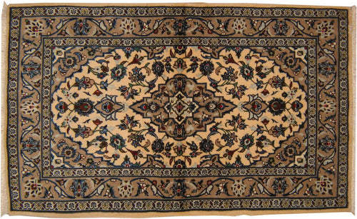 Alfombra persa, Yazd, 160x096 cm.