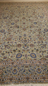 Alfombra persa, Kashan, 472x354 cm.