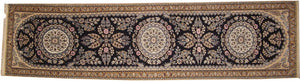 Alfombra persa, Nain, 308x080 cm