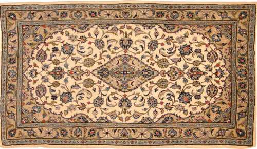 Alfombra persa, Yazd, 162x095 cm.