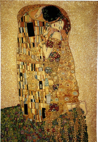 El Beso, de Gustav Klimt, 140 x 095cm.