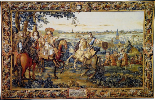 La Toma de Lille por Luis XIV, 095 x 150 cm. (más medidas)