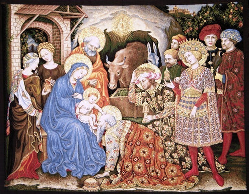 Adorazione de los Magos, G. da Fabriano (1423) 105 x 130 cm.