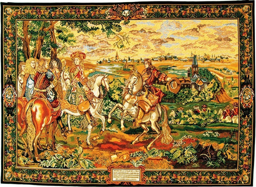La Toma de Lille por Luis XIV, 087 x 126 cm.