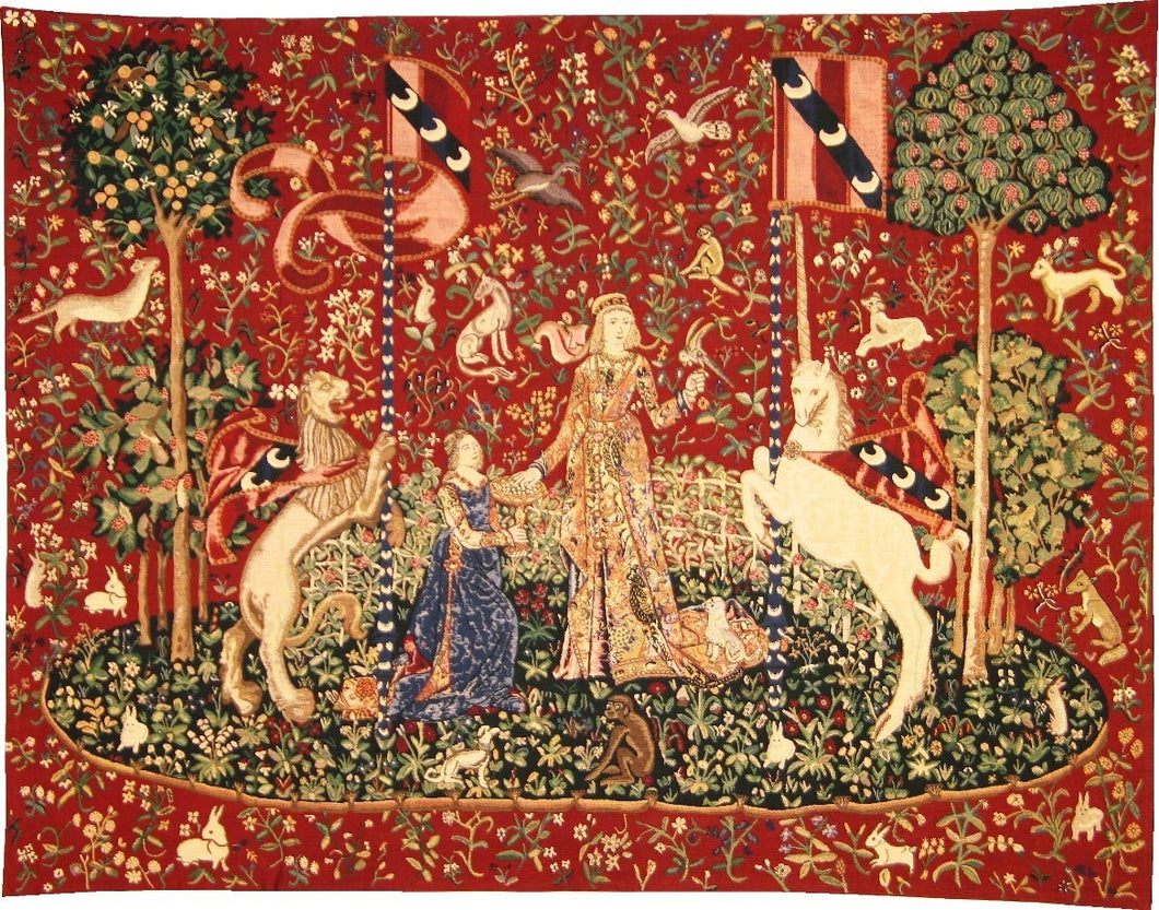 La Dama y el Unicornio, 087 x 112 cm.