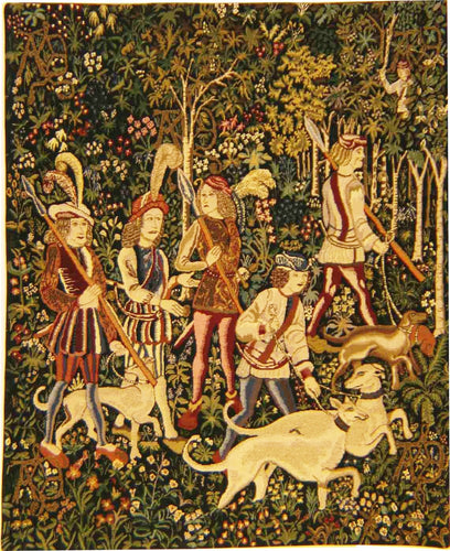 La Caza del Unicornio, 176 x 140 cm.