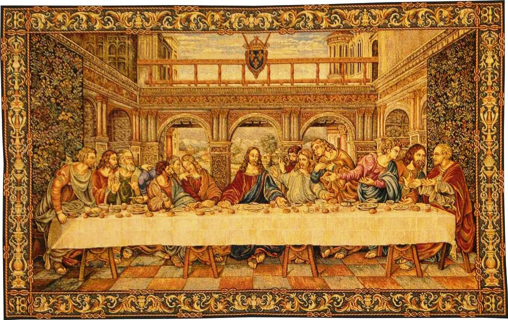 Ultima Cena, L. da Vinci (1452) 066 x 104 cm.
