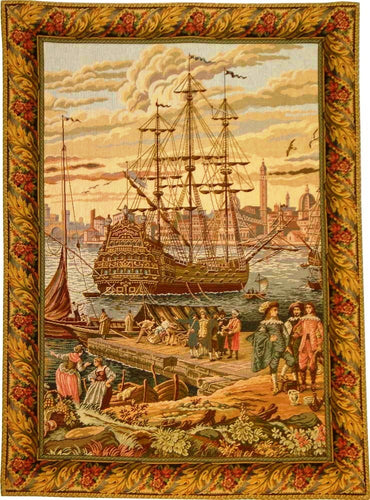 Galeón, 165 X 130 cm.