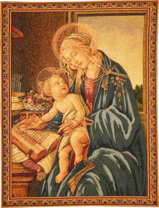 Virgen del Libro, Botticelli (1480-1481, 065 x 053 cm.